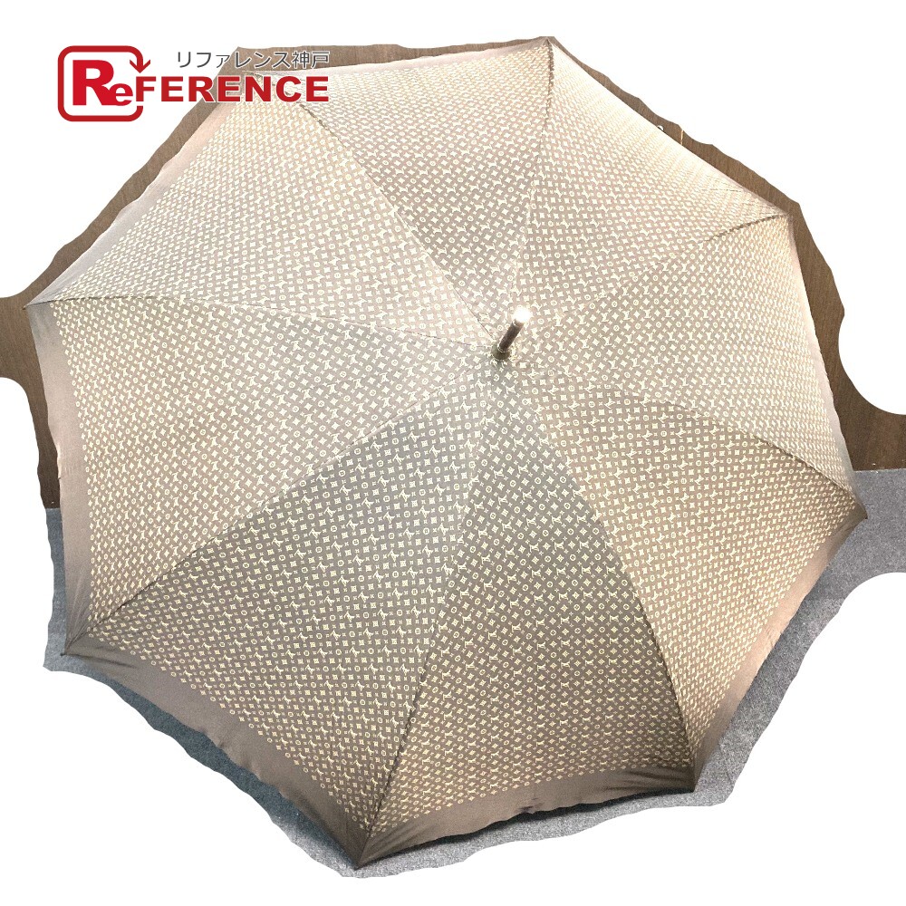1E559/ルイヴィトン/雨傘/モノグラムミニ/パラプルュイ/ジブレ/ブラウン LOUIS VUITTON パラプルュイ ジブレ M70107 モノグラム・ミニ 傘