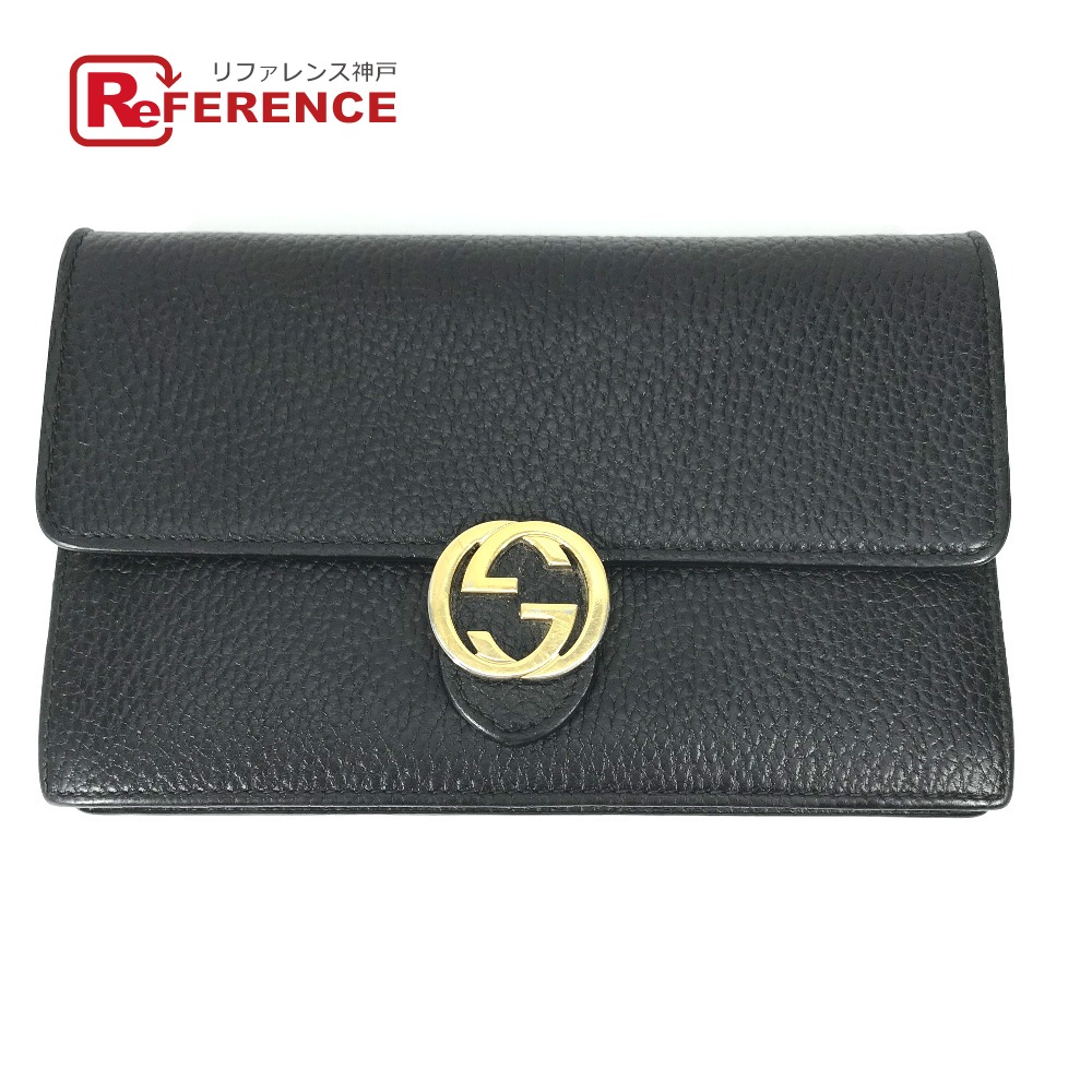 GUCCI グッチ チェーンウォレット GG柄 レザー ブラウン クラッチ 楽天市場】【財布】GUCCI グッチ GGマーモント ショルダーバッグ