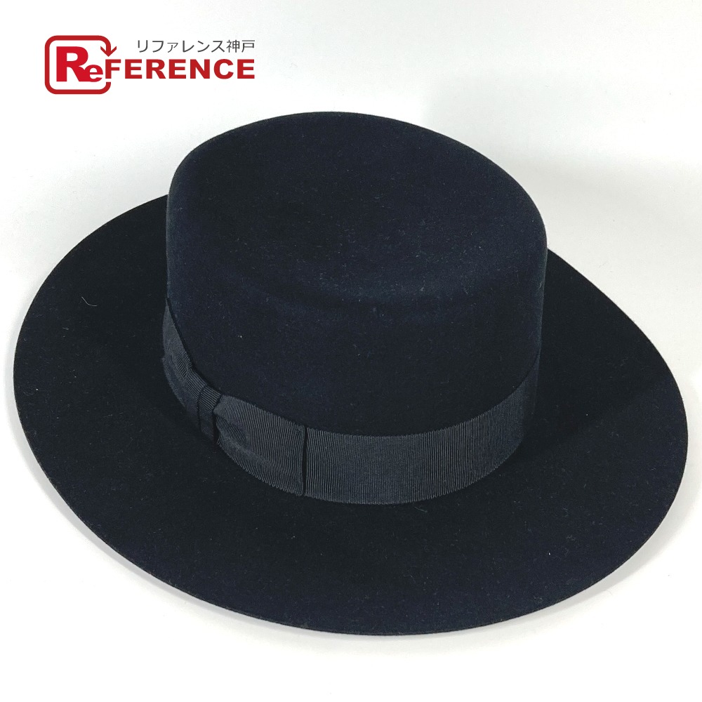 楽天市場】サンローラン SAINT LAURENT ベレー帽 ブラック