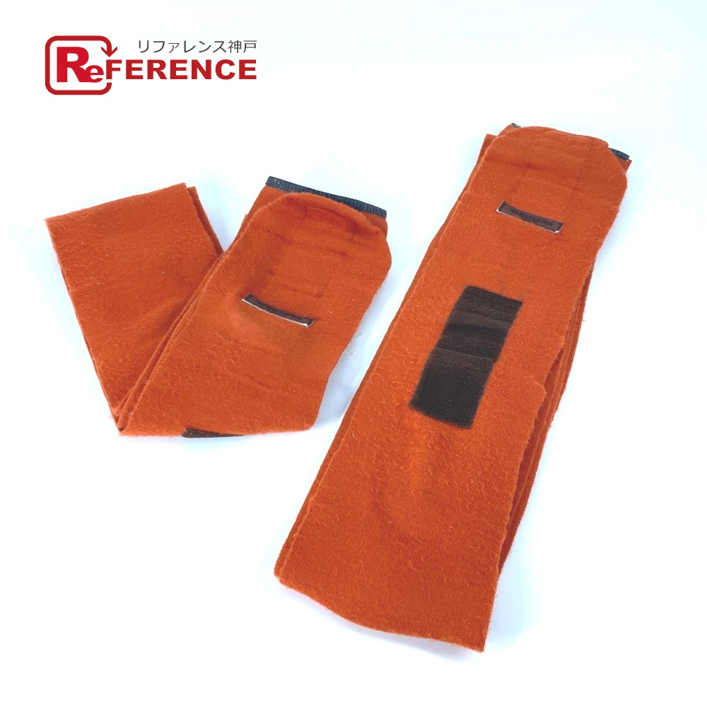 HERMES　エルメス　クラヴァッシュ　パドック　馬術　ムチ　オレンジ HERMES エルメス クラヴァッシュ パドック 馬術 ムチ オレンジ
