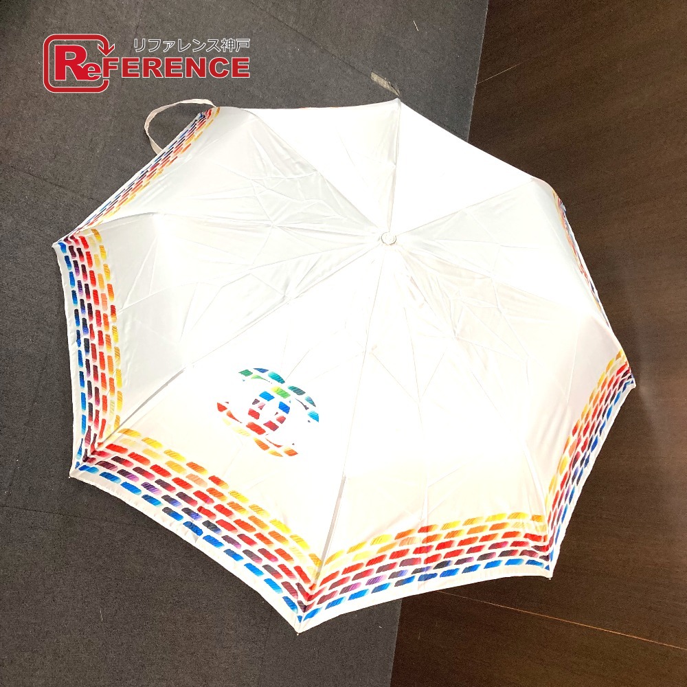 楽天市場】シャネル CHANEL 折りたたみ傘 ココマーク クレヨン