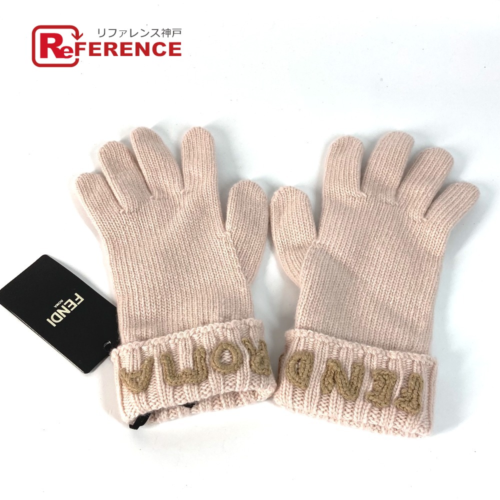 楽天市場】FENDI フェンディ ズッカ グローブ 手袋 ウール レディース