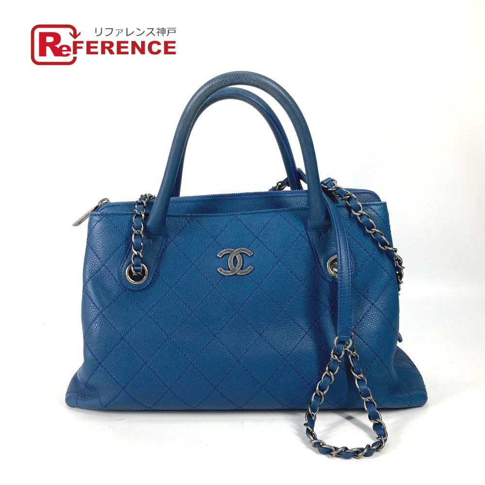 CHANEL キルティングハンドバッグ CHANEL ベージュ キルティング ハンドバッグ