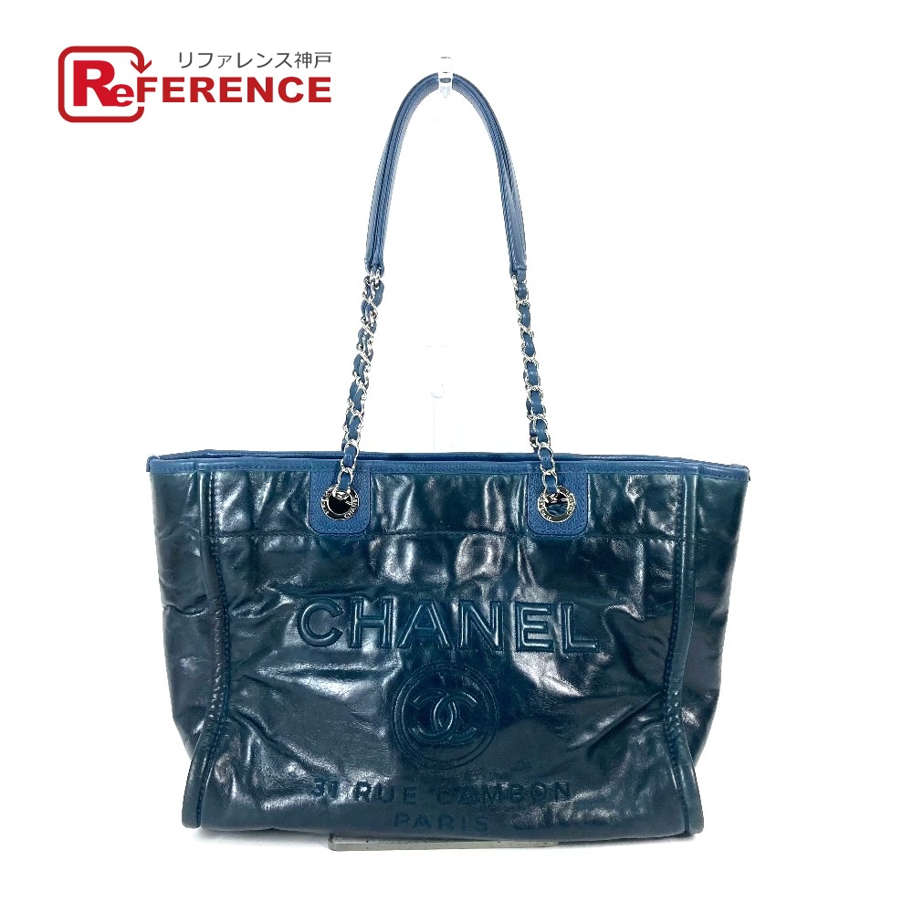 シール有 CHANEL シャネル ・デニム トートバッグ ドーヴィル チェーン 楽天市場】【未使用品】【バッグ】CHANEL シャネル ドーヴィル
