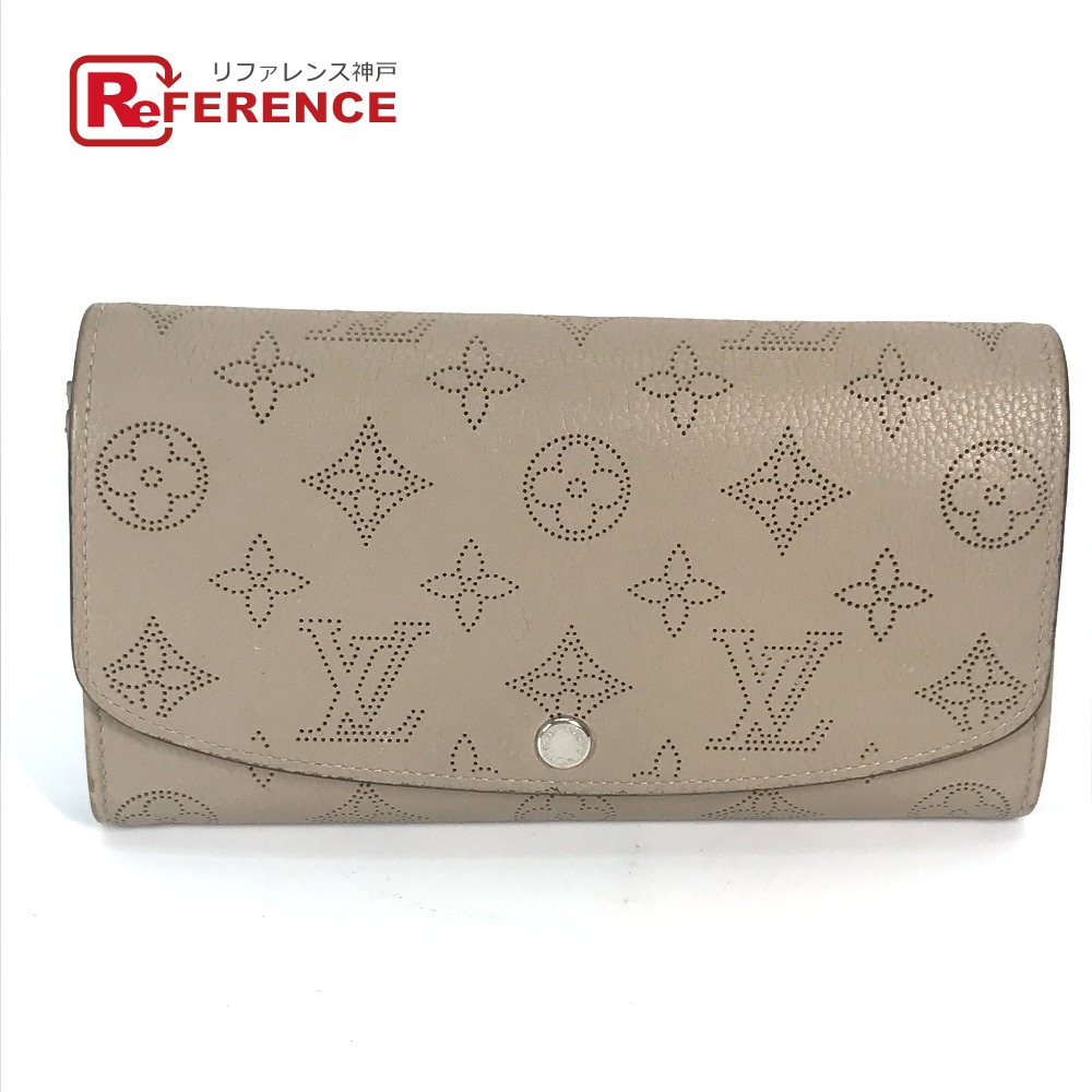 ヴィトン　VUITTON　マヒナ ポルトフォイユイリス　長財布　レザー　革 LOUIS VUITTON ルイ ヴィトン 長財布 マヒナ ポルトフォイユ