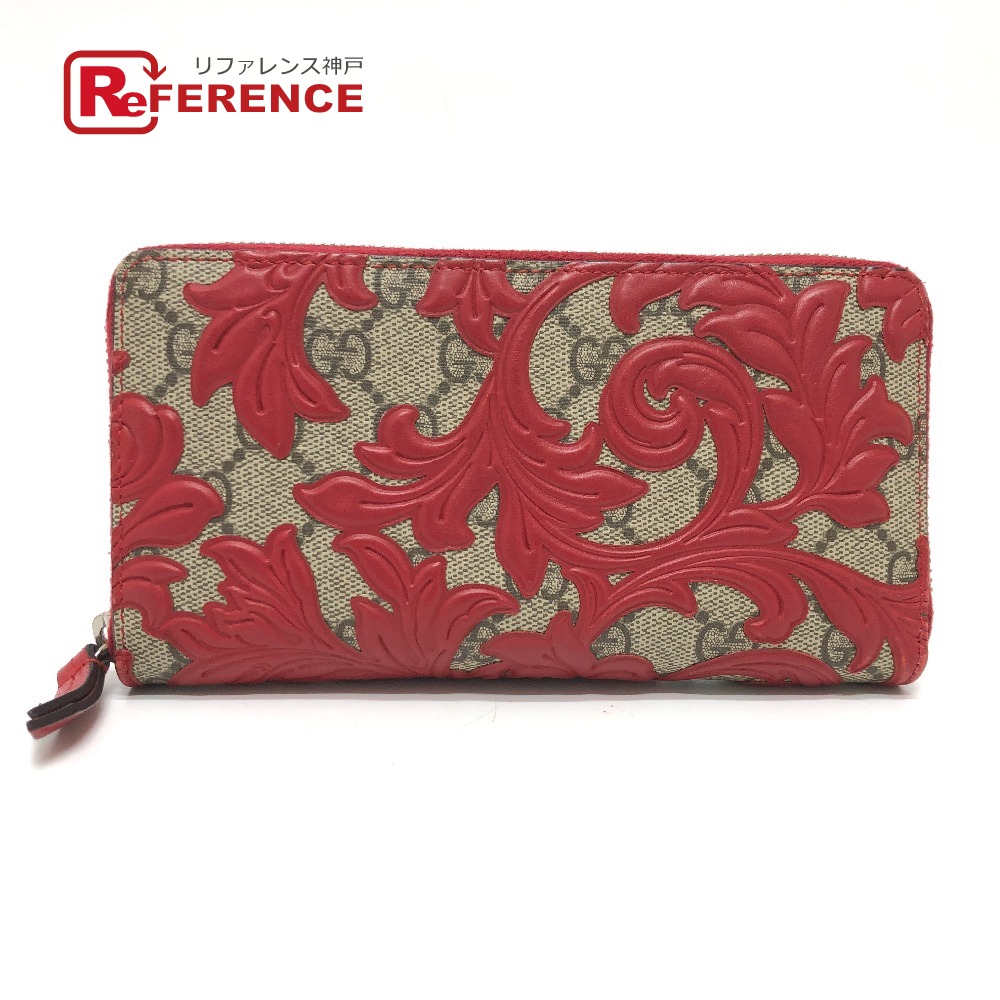 楽天市場】Gucci グッチ GGスプリーム ラウンドファスナー長財布
