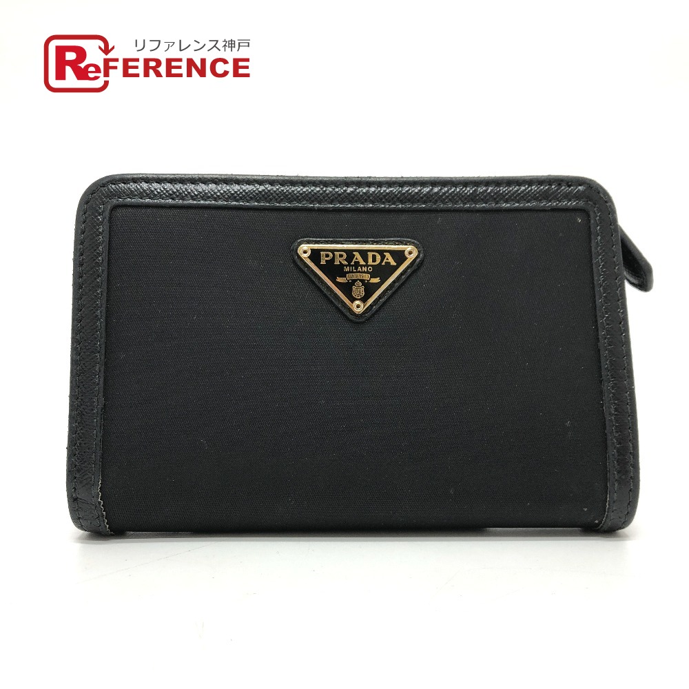 楽天市場】【広尾店】プラダ PRADA 三つ折り財布 三角ロゴ