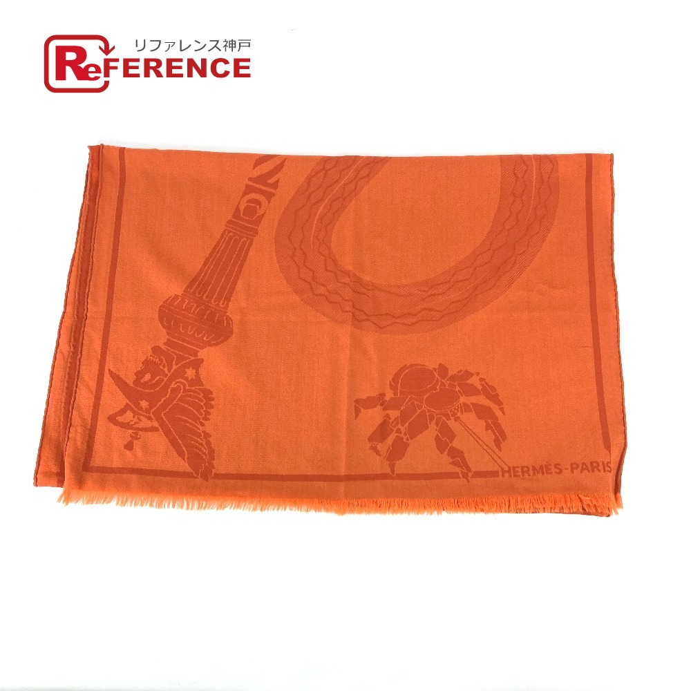 楽天市場】エルメス 大判 ストール エトール バイアスH ショール