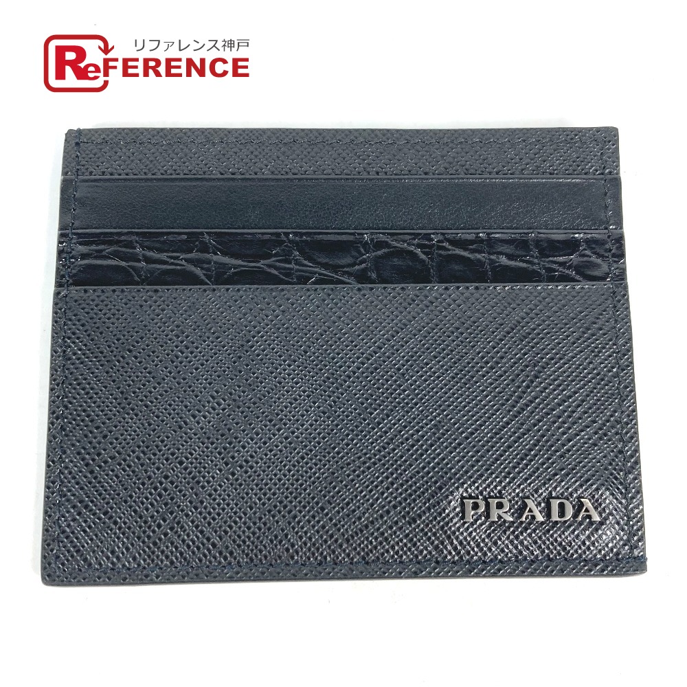 楽天市場】PRADA プラダ SAFFIANO ロゴ カードケース 名刺入れ