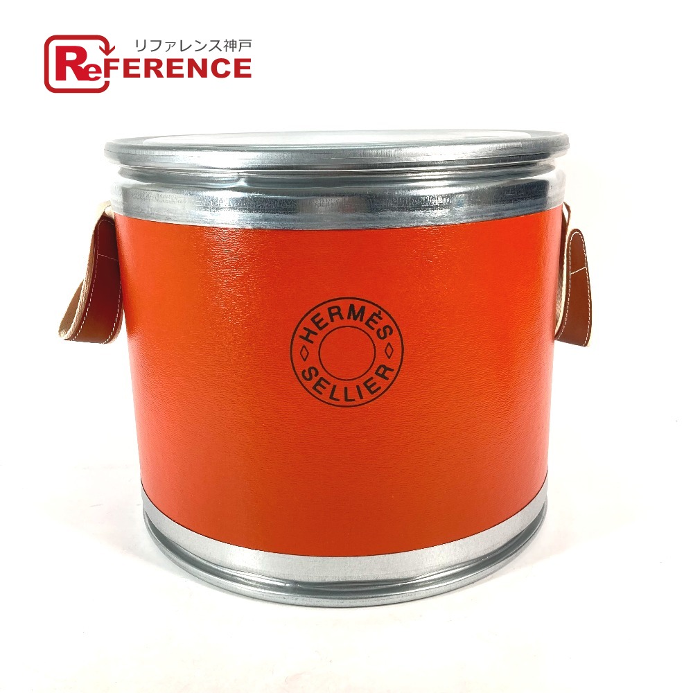 エルメス　サドルボックス エルメス Hermes HERMES サドルボックス SADDLE BOX 馬具缶 収納