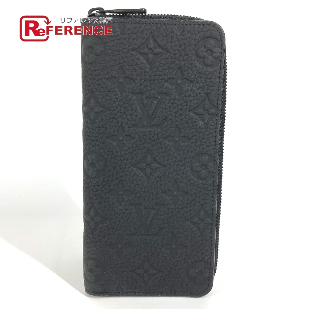 LOUIS VUITTON ルイヴィトン M69047 モノグラム ジッピーウォレット・ヴェルティカル ラウンドファスナー 長財布 トリヨンクレマンス メンズ ノワール ブラック 新品同様 【中古】