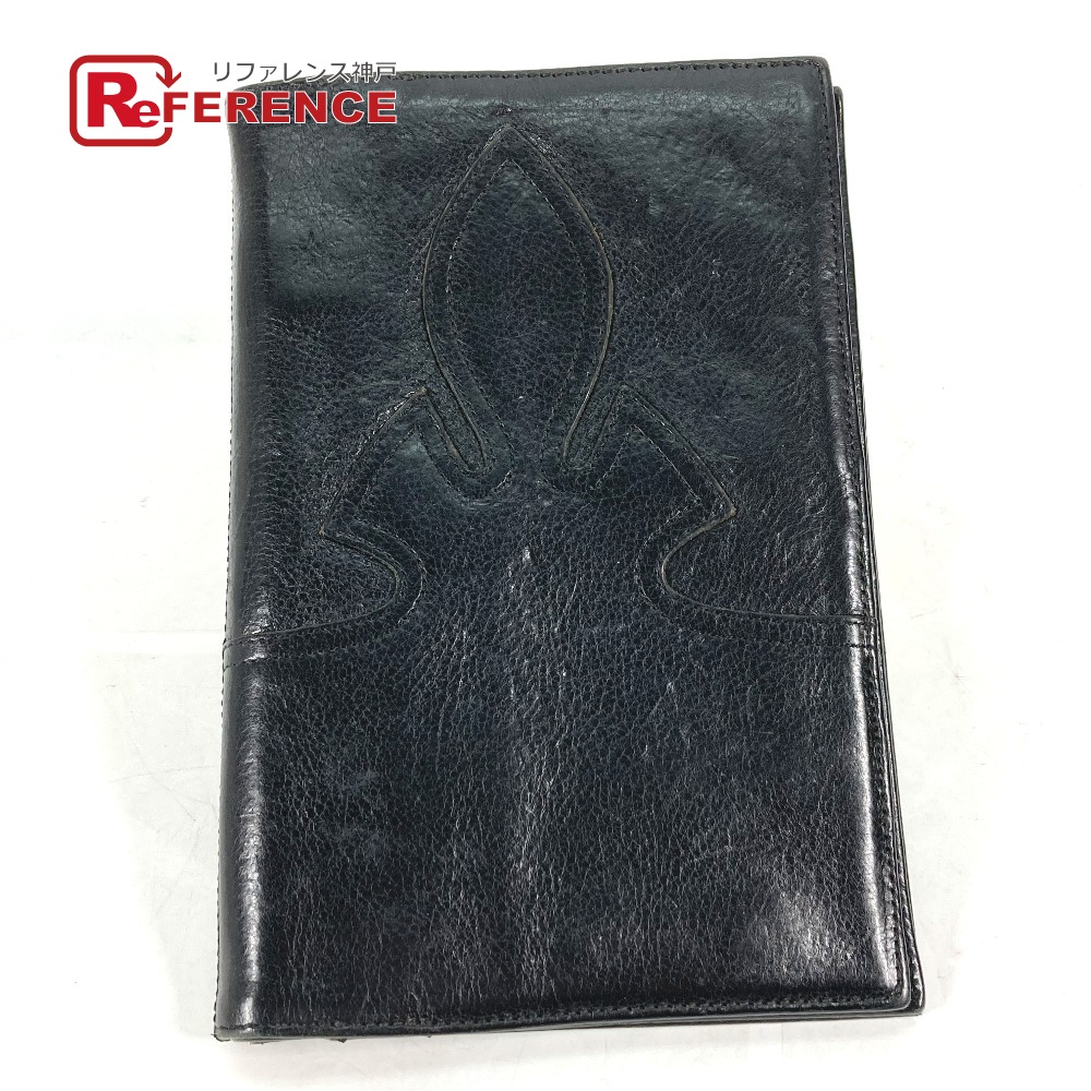 CHROME HEARTS クロムハーツ アジェンダ 手帳カバー レザー CHROME HEARTS クロムハーツ アジェンダ レザー 手帳カバー
