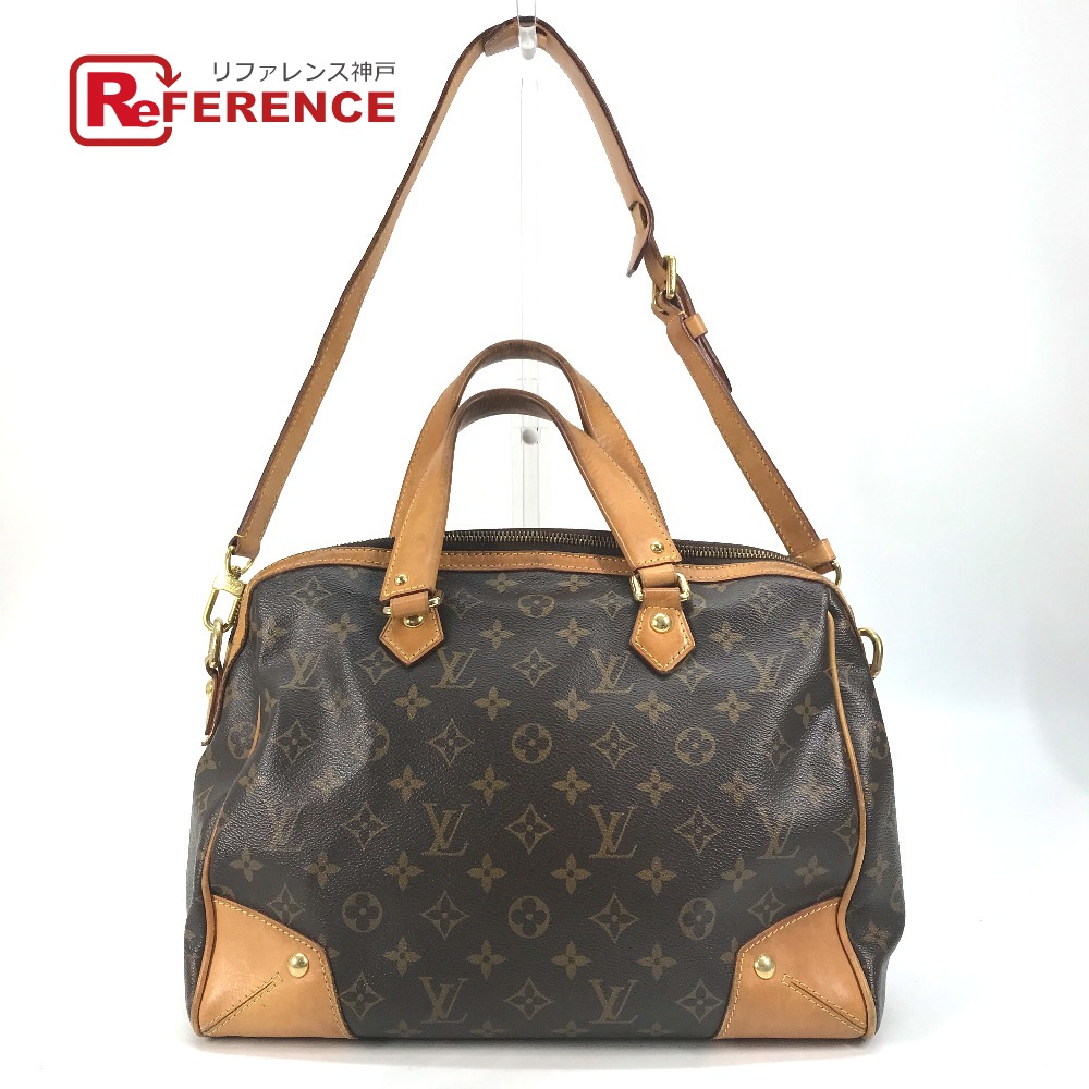 LOUIS VUITTON ルイヴィトン M40325 モノグラム レティーロＰＭ 2WAYバッグ カバン バッグ ショルダーバッグ ハンドバック 斜め掛け ショルダーバッグ モノグラムキャンバス レディース ブラウン 【中古】