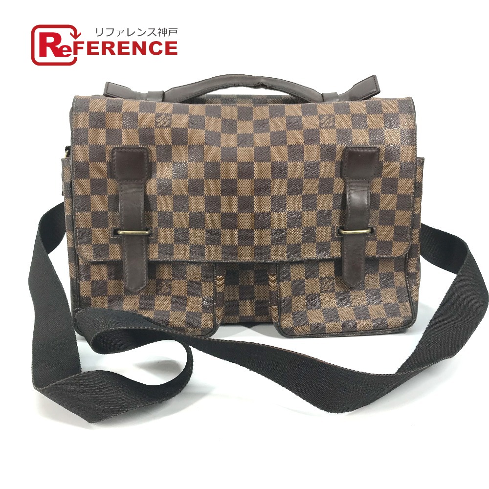 ルイヴィトン ダミエ ブロードウェイ ショルダーバッグ 斜め掛け ブラウン LOUIS VUITTON ルイヴィトン ショルダーバッグ ダミエ