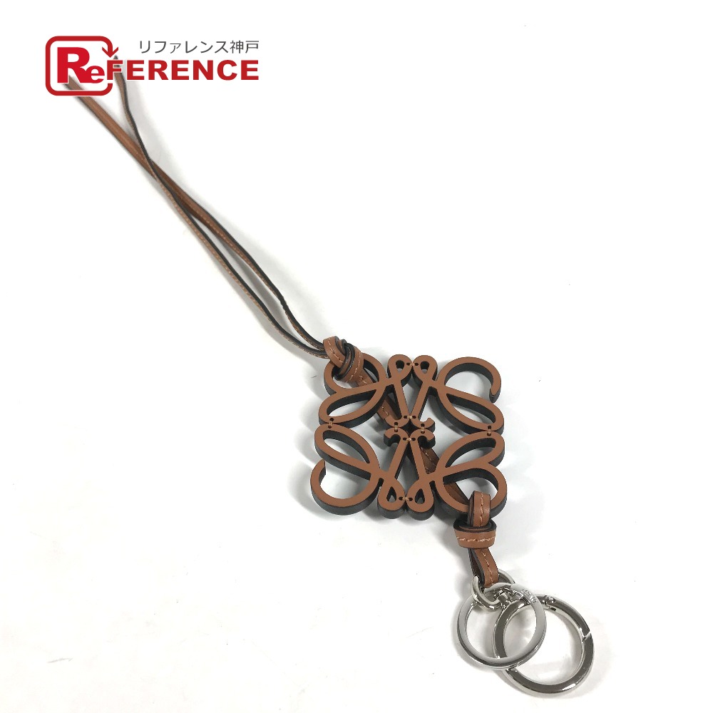 楽天市場】ロエベ キーホルダー ロゴ キーフック ゴールド金具
