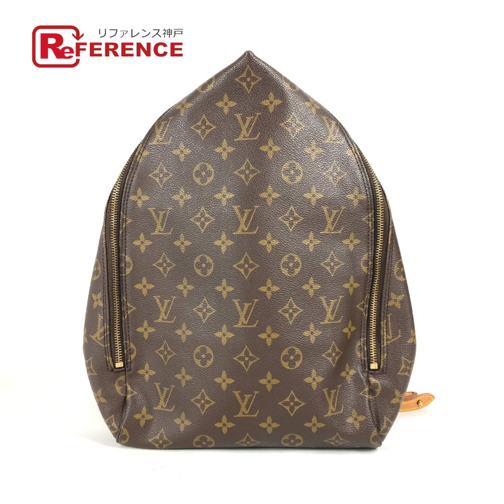 LOUIS VUITTON ルイヴィトン M99030 モノグラム誕生100周年 シビラデザイン ショッピング・イン・ザ・レイン カバン バックパック リュックサック モノグラムキャンバス メンズ ブラウン 【中古】