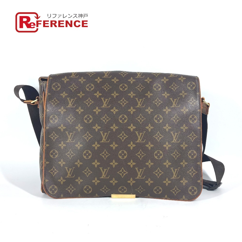 LOUIS VUITTON ルイヴィトン M45257 モノグラム アベス 斜め掛け メッセンジャーバッグ ショルダーバッグ モノグラムキャンバス レディース ブラウン 【中古】