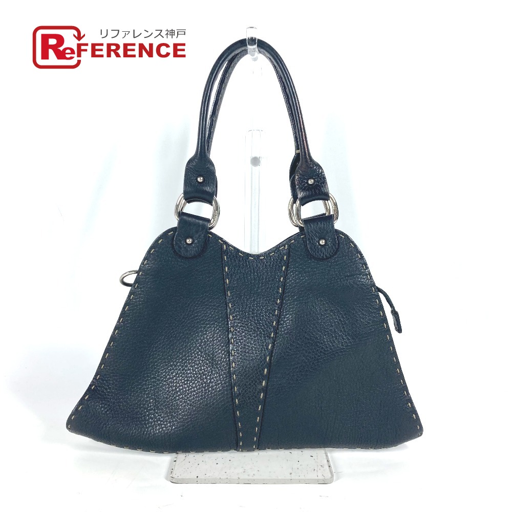 FENDI フェンディ 8BR264 セレリア カバン ハンドバッグ レザー レディース ブラック 【中古】|ブランドショップ リファレンス