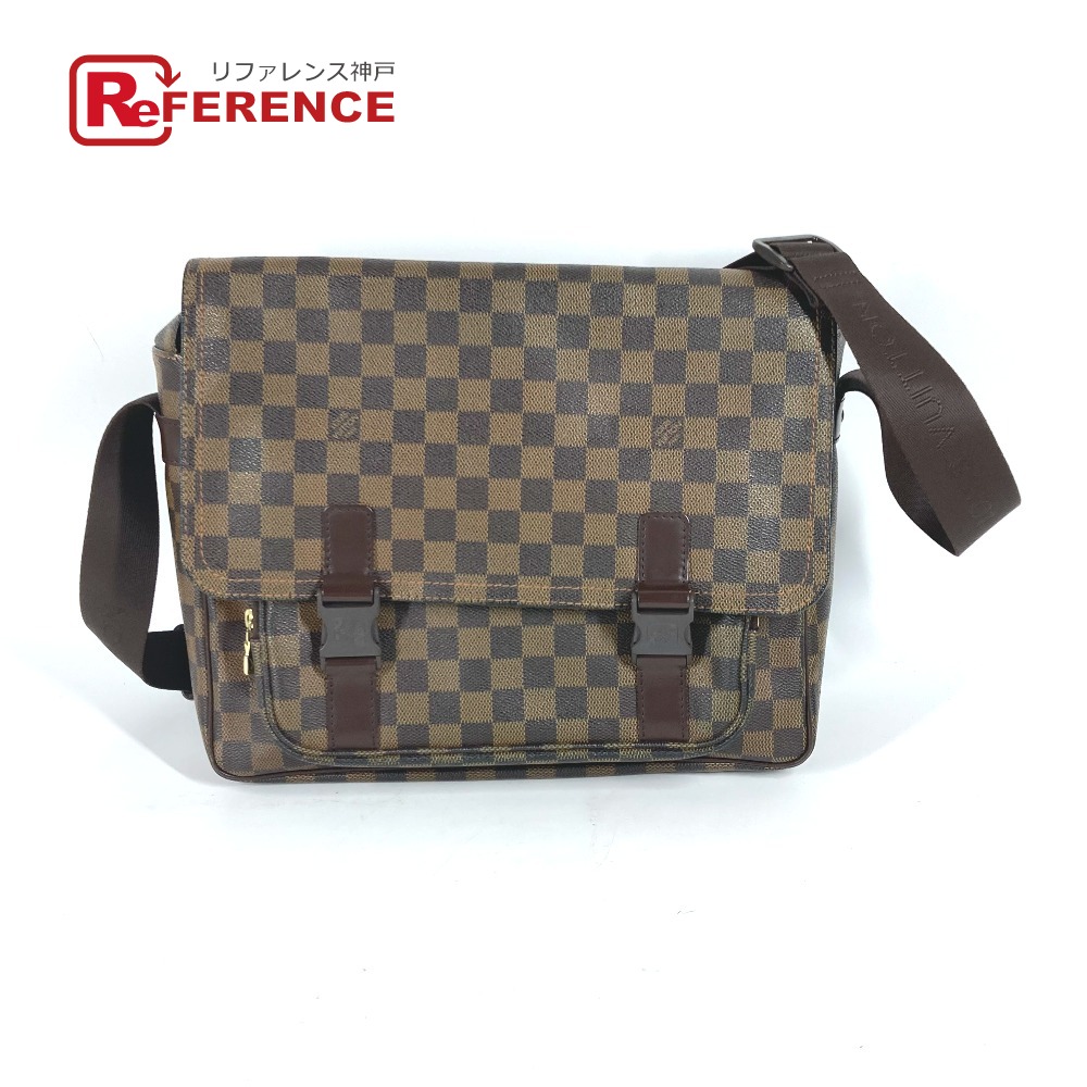 LOUIS VUITTON ルイヴィトン N51125 ダミエ メッセンジャー メルヴィール カバン メッセンジャーバッグ 斜め掛け ショルダーバッグ ダミエキャンバス レディース エベヌ ブラウン 【中古】