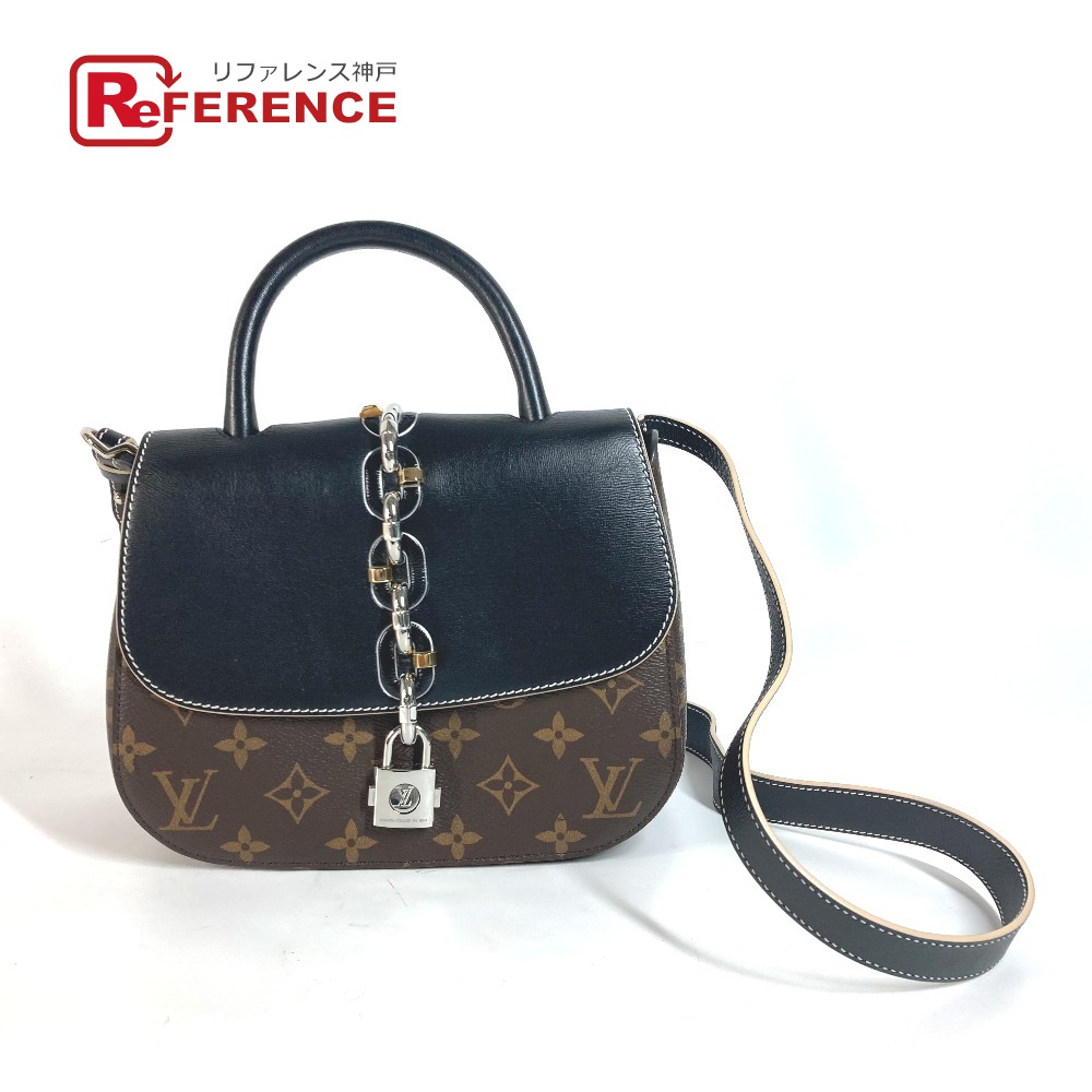 LOUIS VUITTON ルイヴィトン  M44115 モノグラム チェーン店イット PM 2WAY御徒面子 ハンドバック ショルダーバッグ 鞄 ショルダーバッグ モノグラム帆布  レディース 赤銅色 【中古】