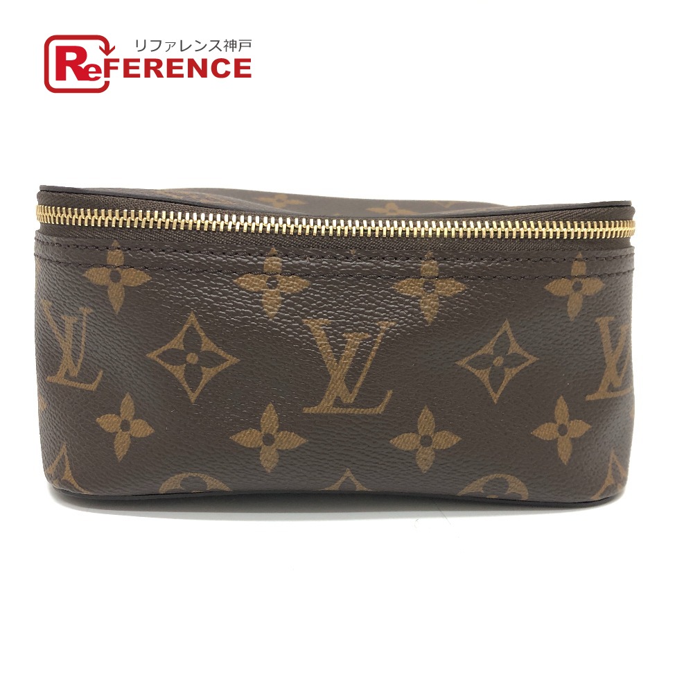 Louis Vuitton 化粧ポーチ ギフトに 国内発LV ニース・ミニ モノグラム バック ミニポーチ