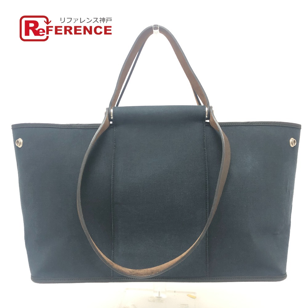 極美品！エルメス　カバック エラン 2wayハンドバッグ トートバッグ ブラック HERMES（エルメス） カバックエランPM 2WAYバッグ トートバッグ