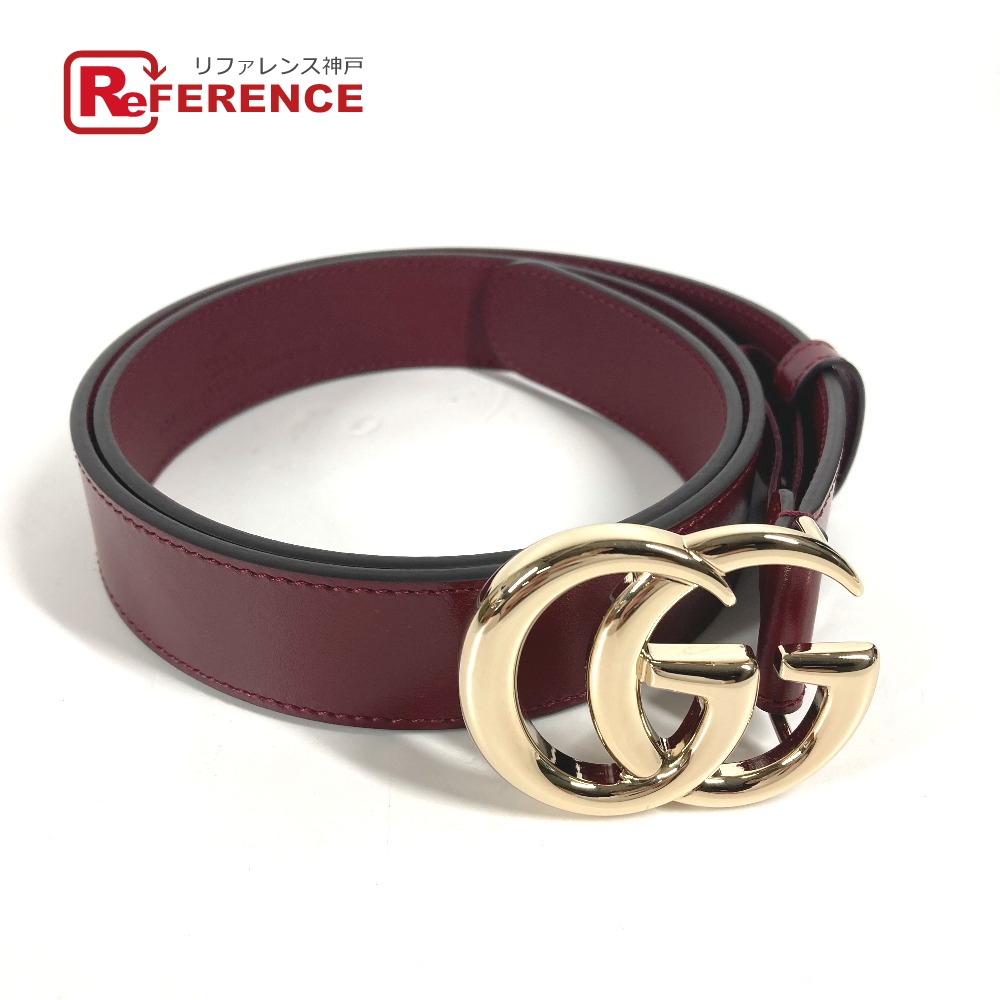 GUCCI 細ベルト　ホースビット Gucci Pre-Owned ホースビット レザー ベルト | ブラック