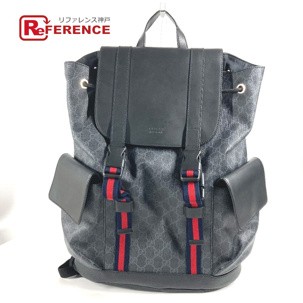 楽天市場】Gucci グッチ テクノキャンバス バックパック 450982