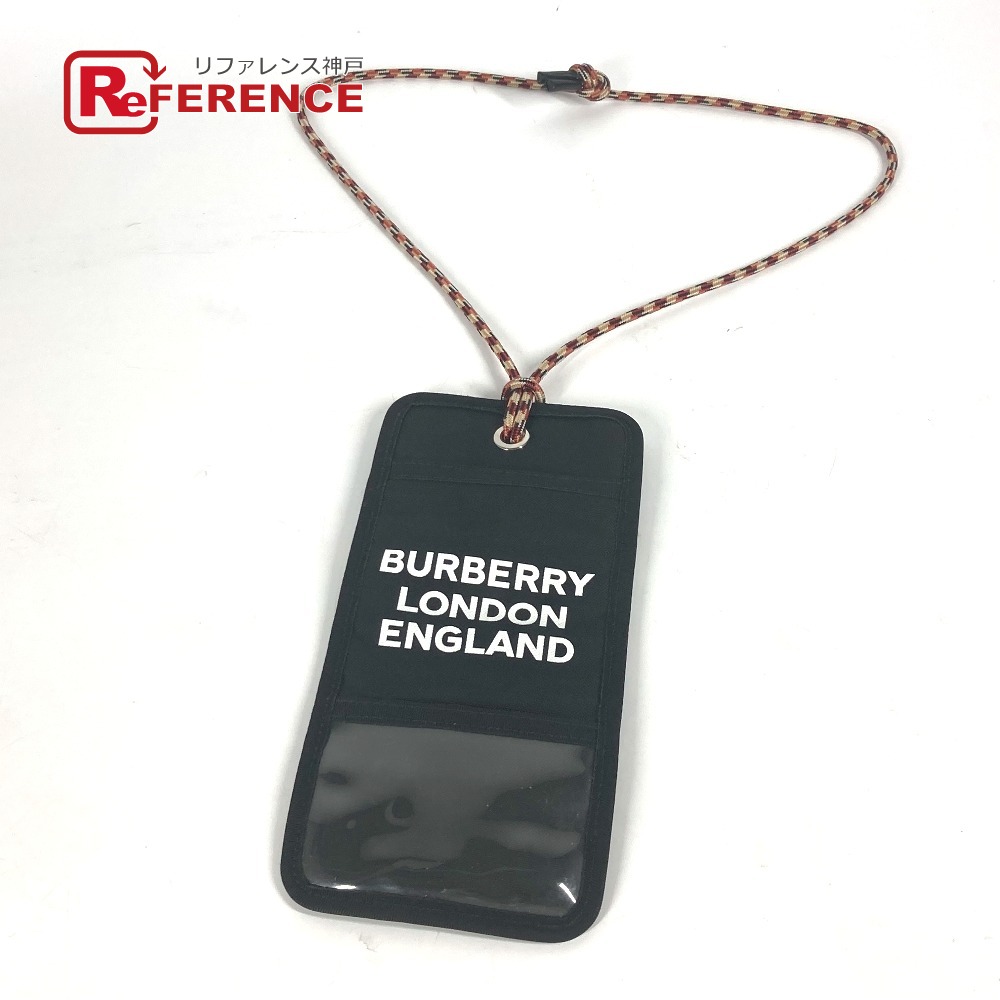 タグ付き 未使用品✨ BURBERRY バーバリー モノグラム ネックストラップ 楽天市場】バーバリー BURBERRY ユニセックス ネックホルダー
