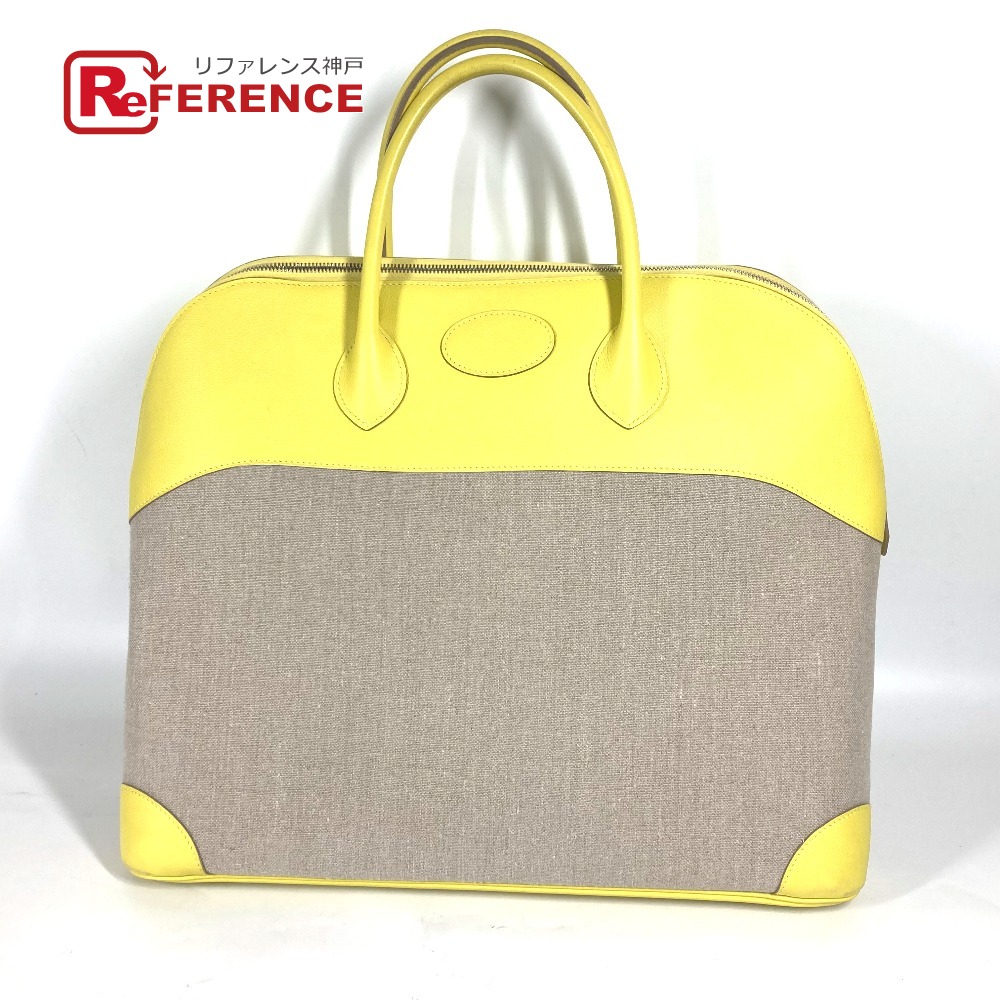 楽天市場】HERMES エルメス プリュム45 グレー系 灰色 □E刻印(2001年