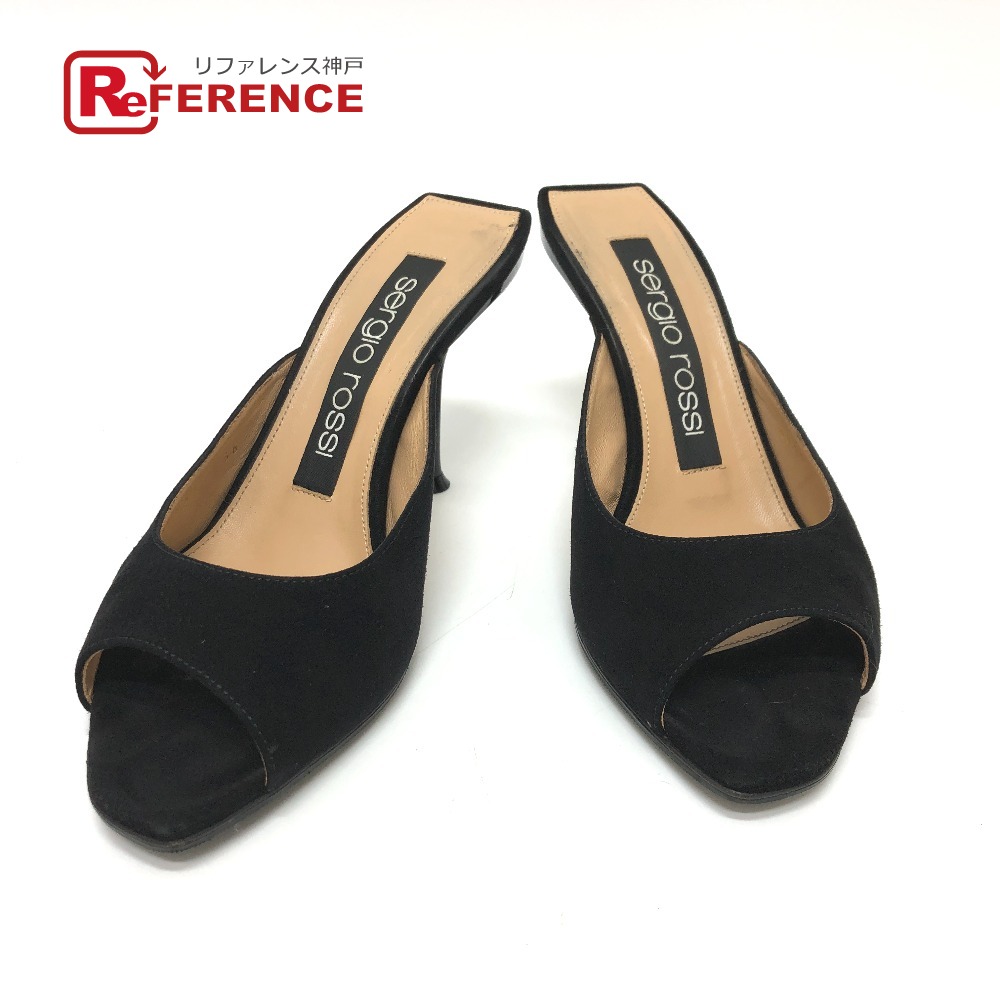 美品 セルジオロッシ sergiorossi ラウンドトゥ パンプス 361/2 楽天市場】セルジオロッシ（形状（つま先）ラウンドトゥ