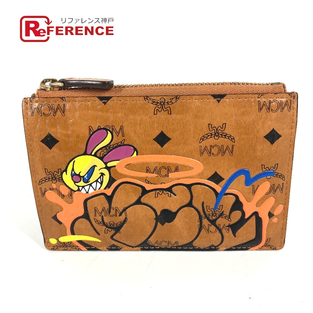 A BATHING APE レザーコインケース カモ柄型押し 箱付き 未使用 j.jpg