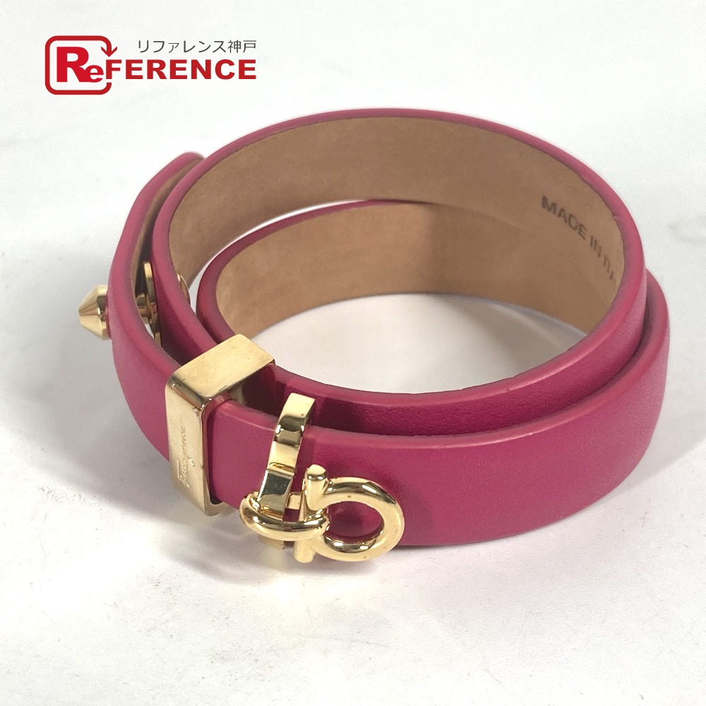 楽天市場】美品 フェラガモ ブレスレット ガンチーニ シルバー