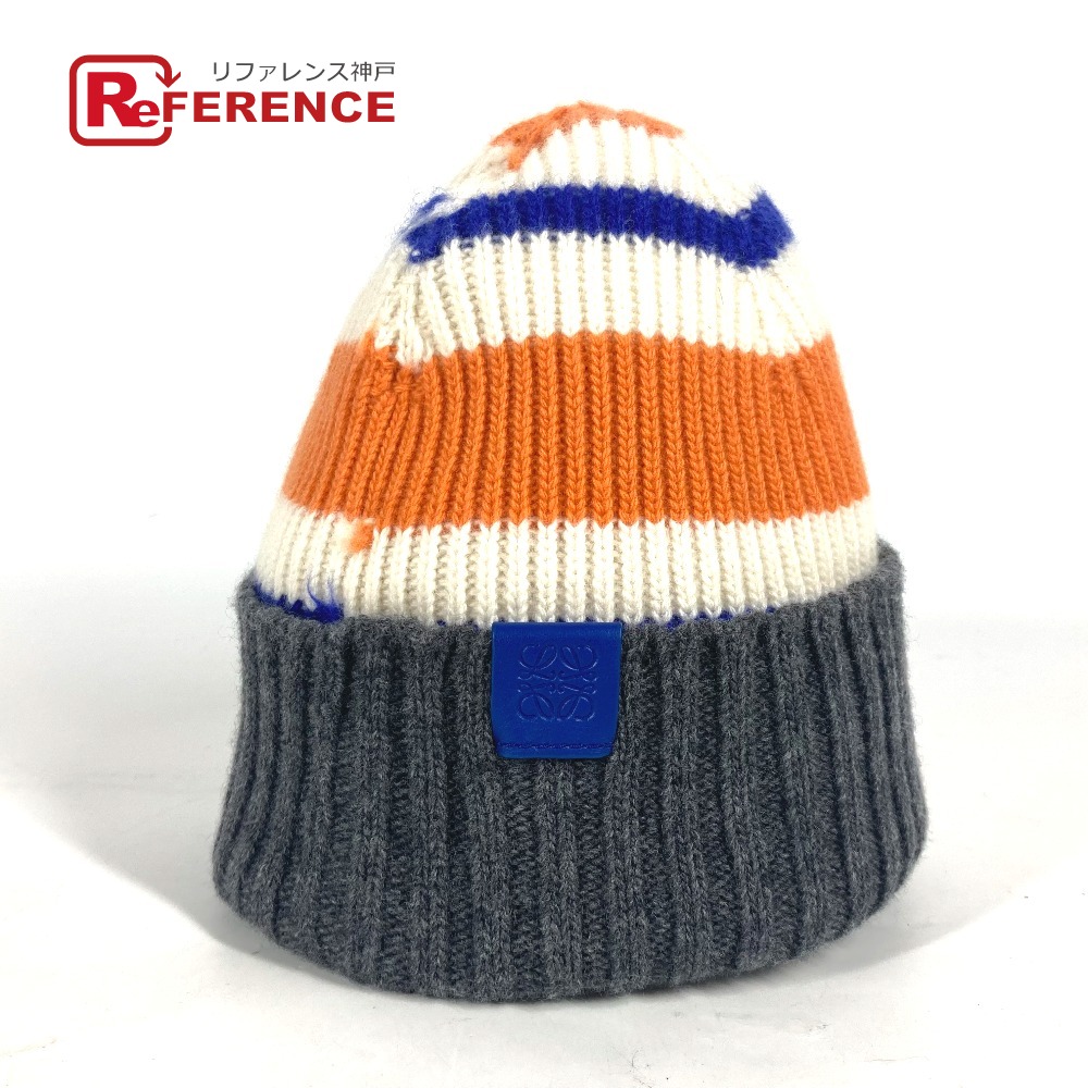 楽天市場】LOEWE ロエベ Wool Beanie ニット帽 ウール ビーニー
