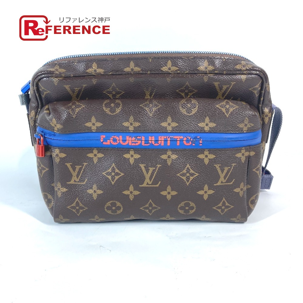 LOUIS VUITTON ルイヴィトン  M43828 モノグラム キムジョーンズ パシフィック・バムバッグ 袋 ショルダーバッグ 酉の方角合切袋 三尺帯御徒面子 はりつけ台 上半身御徒面子 モノグラム帆布  メンズ 赤銅色 【中古】