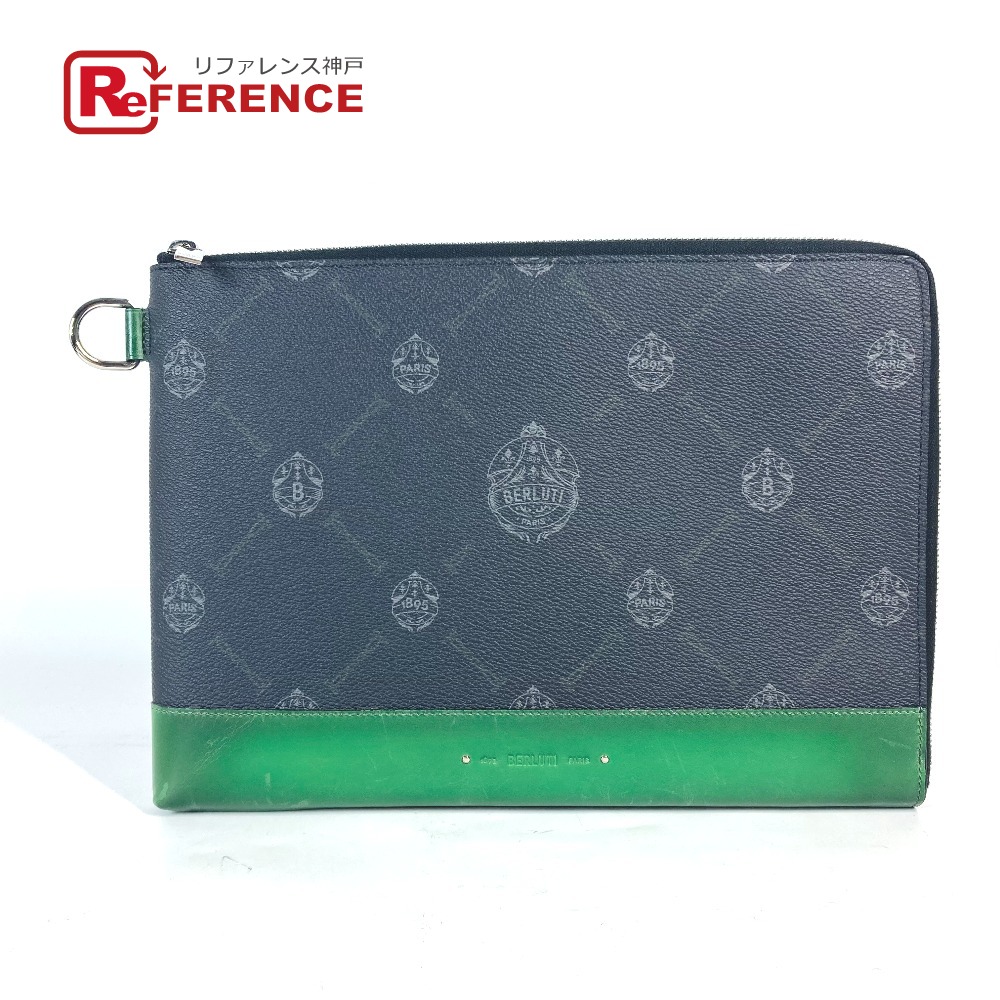 Berluti(ベルルッティ)ノベルティ ロゴエンボスクラッチバッグ ブルー クラッチバッグ｜ベルルッティ(BERLUTI)｜HANKYU MEN\u0027S ⁄ 阪急メンズ