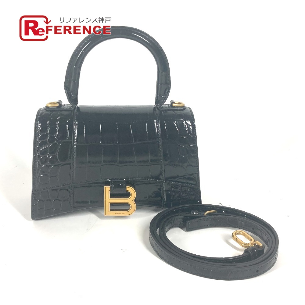 BALENCIAGA HOURGLASS ロゴテープ ハンドバッグ 2WAY 楽天市場】バレンシアガ【BALENCIAGA】Hourglass アワーグラス