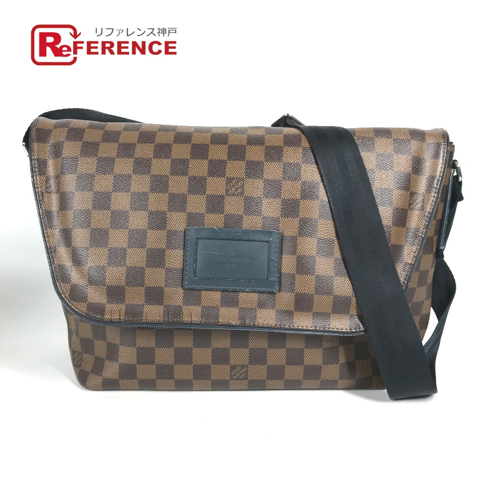 LOUIS VUITTON ルイヴィトン N41254 ダミエ フラップ スプリンターMM カバン 斜め掛け メッセンジャーバッグ バッグ ショルダーバッグ ダミエキャンバス ユニセックス エベヌ ブラウン 【中古】 52,140円