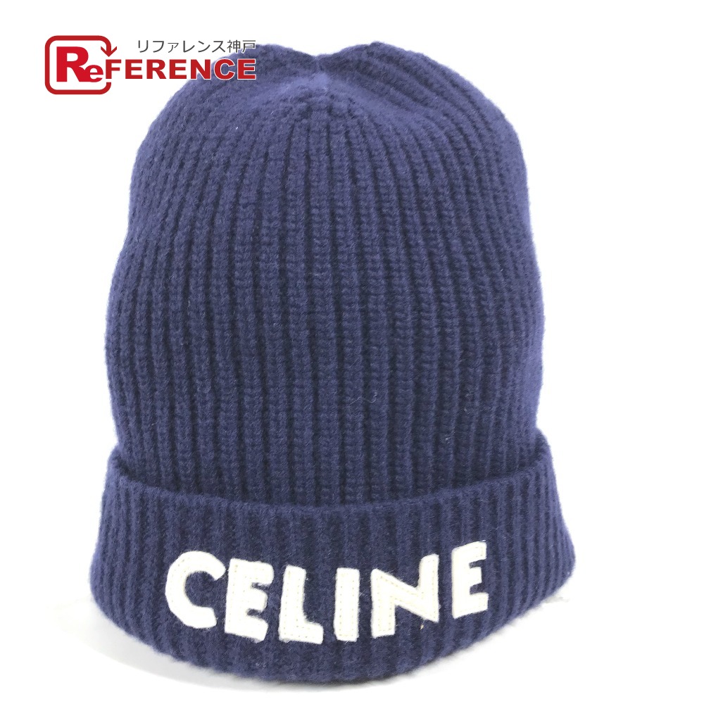 CELINE セリーヌ ニット帽 ビーニー 青 CELINE（ニット帽/ビーニー）のフリマアイテム一覧