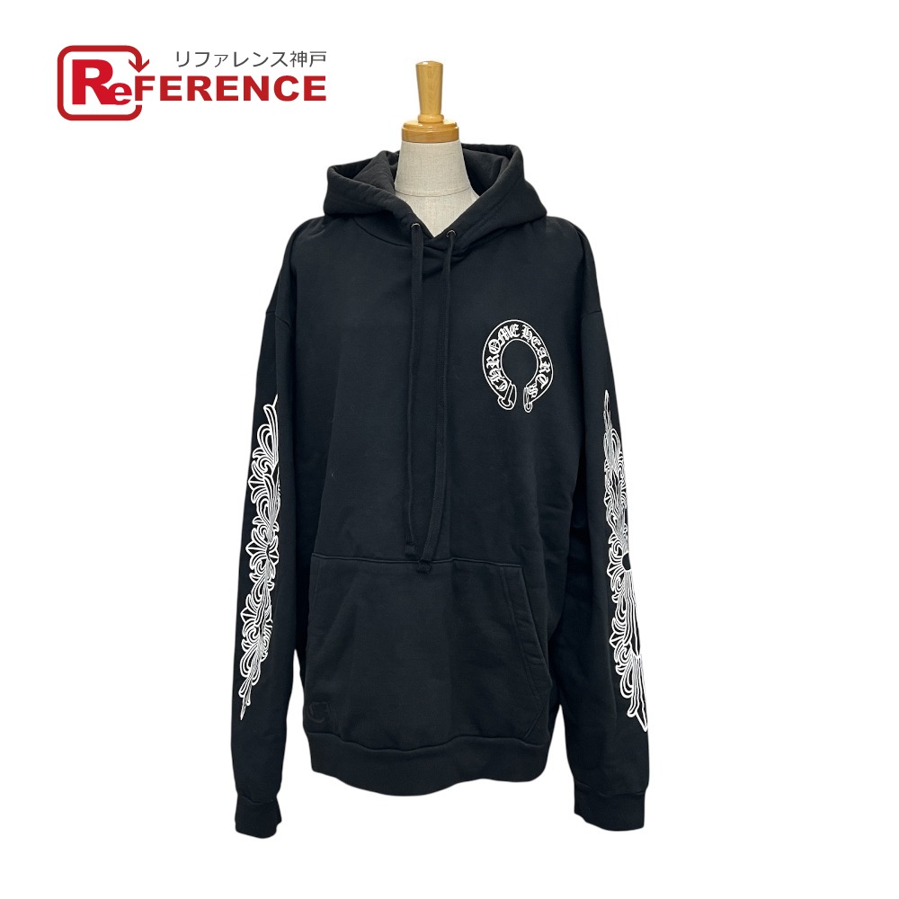 ◆Chrome Hearts Malibu 限定 ホースシュー パーカーブラック ◇Chrome Hearts Malibu 限定 ホースシュー パーカーブラック