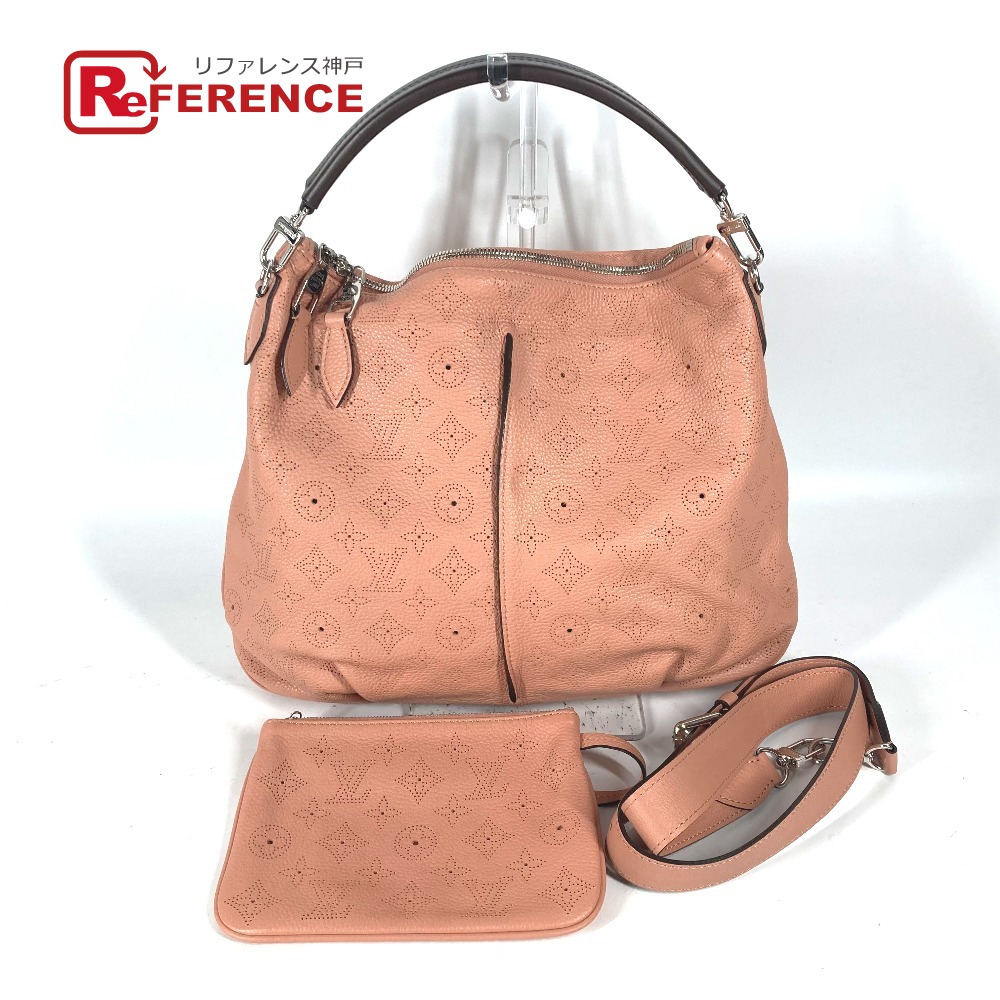 LOUIS VUITTON ルイヴィトン M94276 モノグラムマヒナ セレネPM 斜め掛け カバン トートバッグ ハンドバッグ 2WAYバッグ ショルダーバッグ モノグラムマヒナレザー レディース ローズ ピンク 【中古】