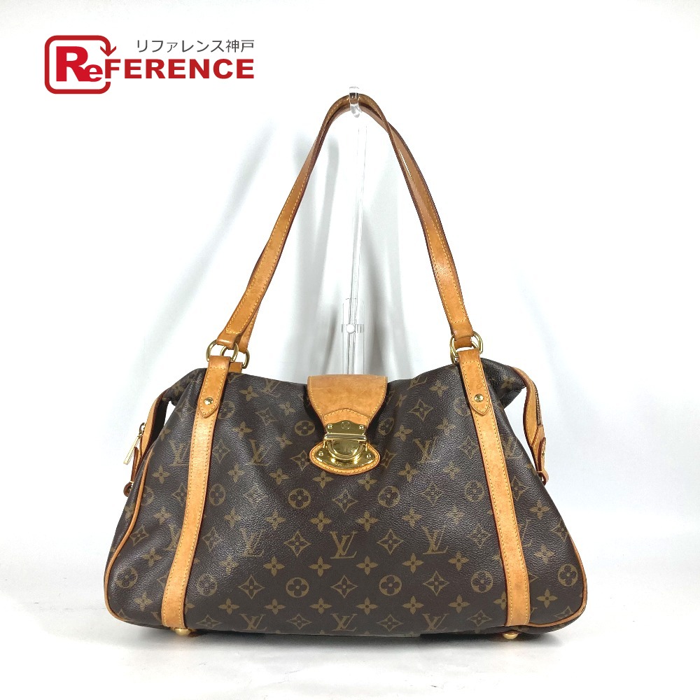 LOUIS VUITTON ルイヴィトン M51188 モノグラム ストレーザGM 肩掛け 肩かけ カバン バッグ ショルダーバッグ モノグラムキャンバス レディース ブラウン 【中古】