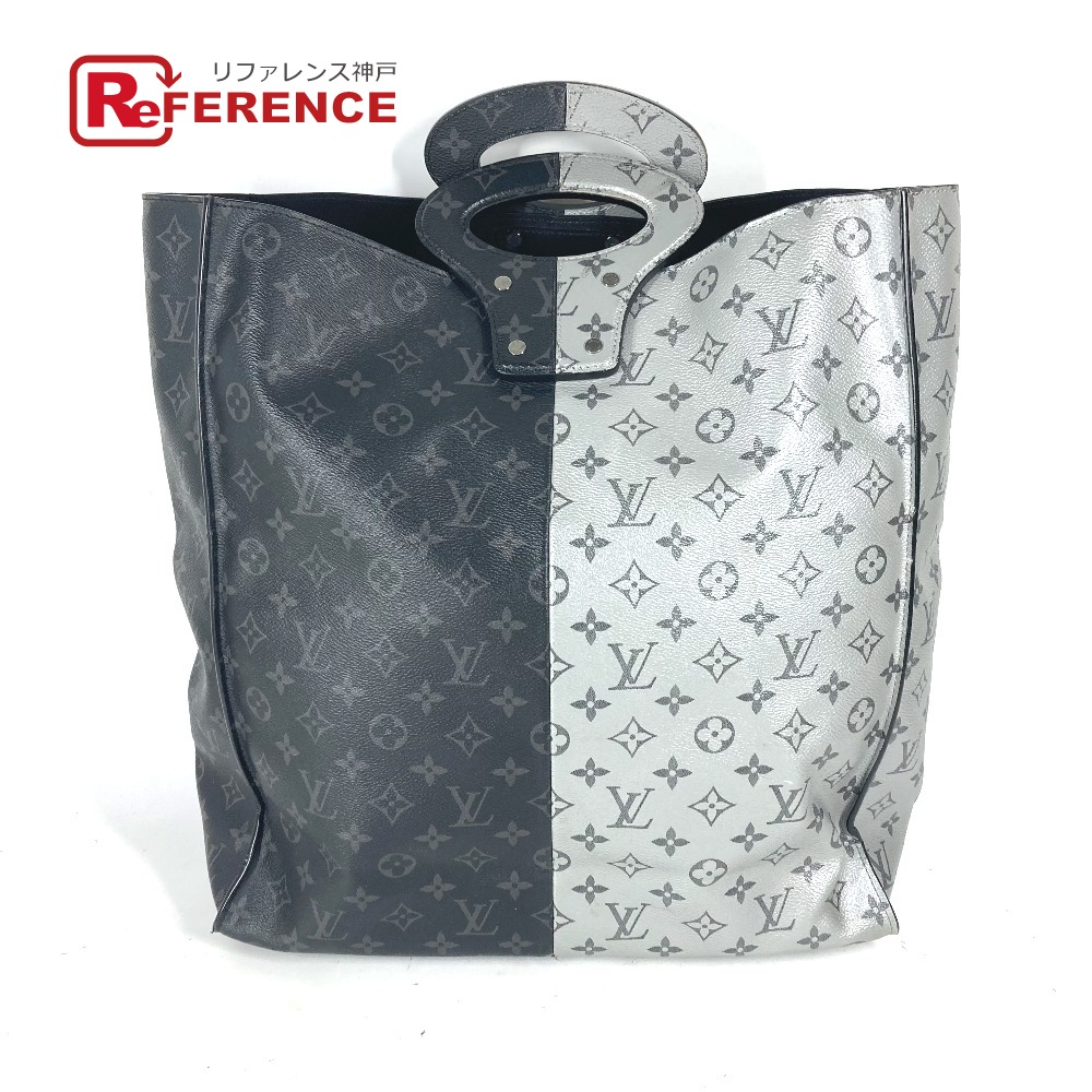 LOUIS VUITTON ルイヴィトン  M43816 モノグラムエクリプス 透き間 トート ハンドバック 袋 バイ色つや 御徒面子 トートバッグ モノグラムエクリプスキャンバス  メンズ 黒いこと 【中古】