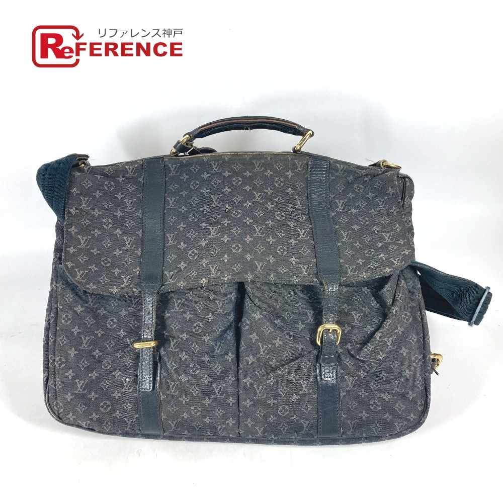 LOUIS VUITTON ルイヴィトン M42311 モノグラムミニ ドゥニーズ 斜め掛け 2WAYバッグ カバン ハンドバッグ ボストンバッグ モノグラムミニキャンバス レディース TSTブルー ブルー 【中古】
