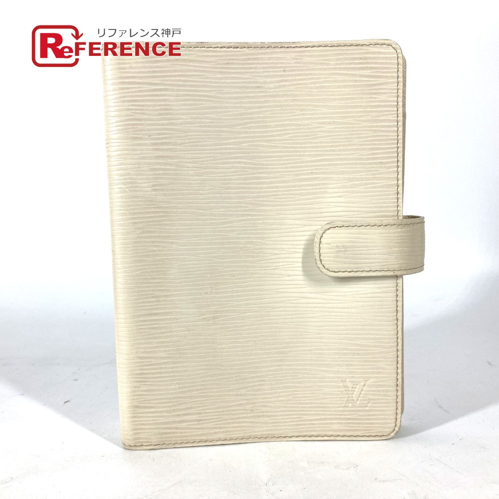 LOUIS VUITTON ルイヴィトン R2004J エピ アジェンダMM システム手帳 ステーショナリー 手帳カバー エピレザー レディース イヴォワール ホワイト 【中古】|ブランドショップ リファレンス