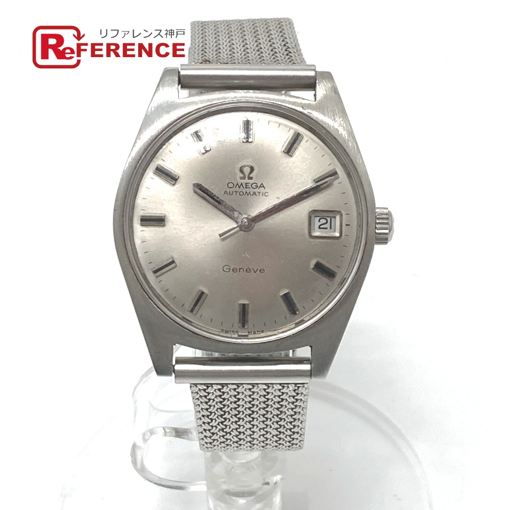 楽天市場】オメガ OMEGA ジュネーブ スクエア デイト 自動巻き メンズ