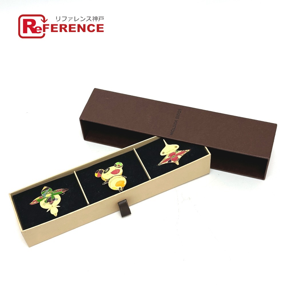 【新品未使用】Louis Vuitton ヘアピン3点セット　花モチーフ 楽天市場】【5%OFF】 ルイヴィトン ヘアピン 3点セット 村上隆