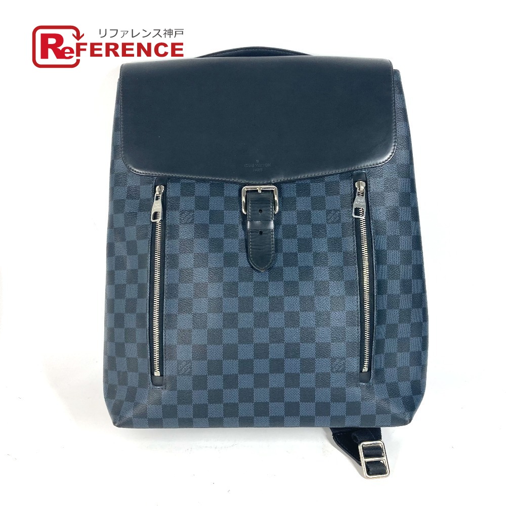LOUIS VUITTON ルイヴィトン  N41586 ダミエコバルト ニュー界面 鞄 うしろ側容器に並べる 下げ翼 背嚢 ダミエコバルトキャンバス  ユニ一発やる 米国海軍 【中古】