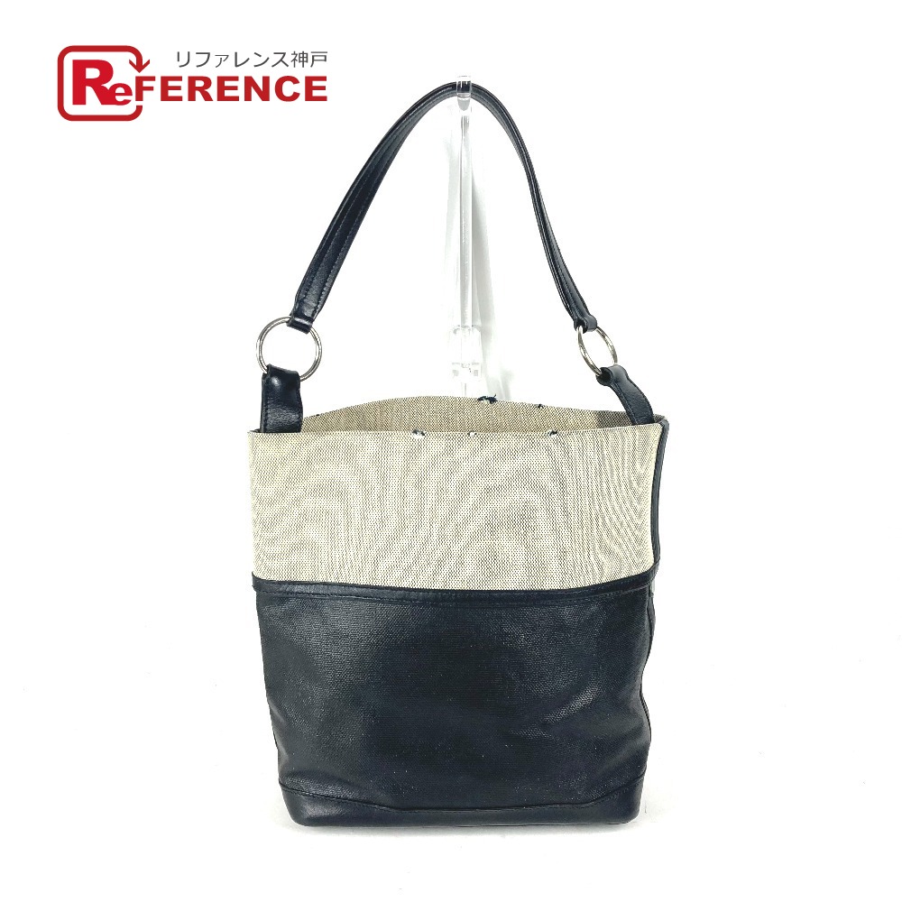 HERMES エルメス  コルルレ25 鞄 肩かけ トートバッグ ショルダーバッグ トワルアッシュ /上塗り帆布 レディース 黒いこと 【中古】