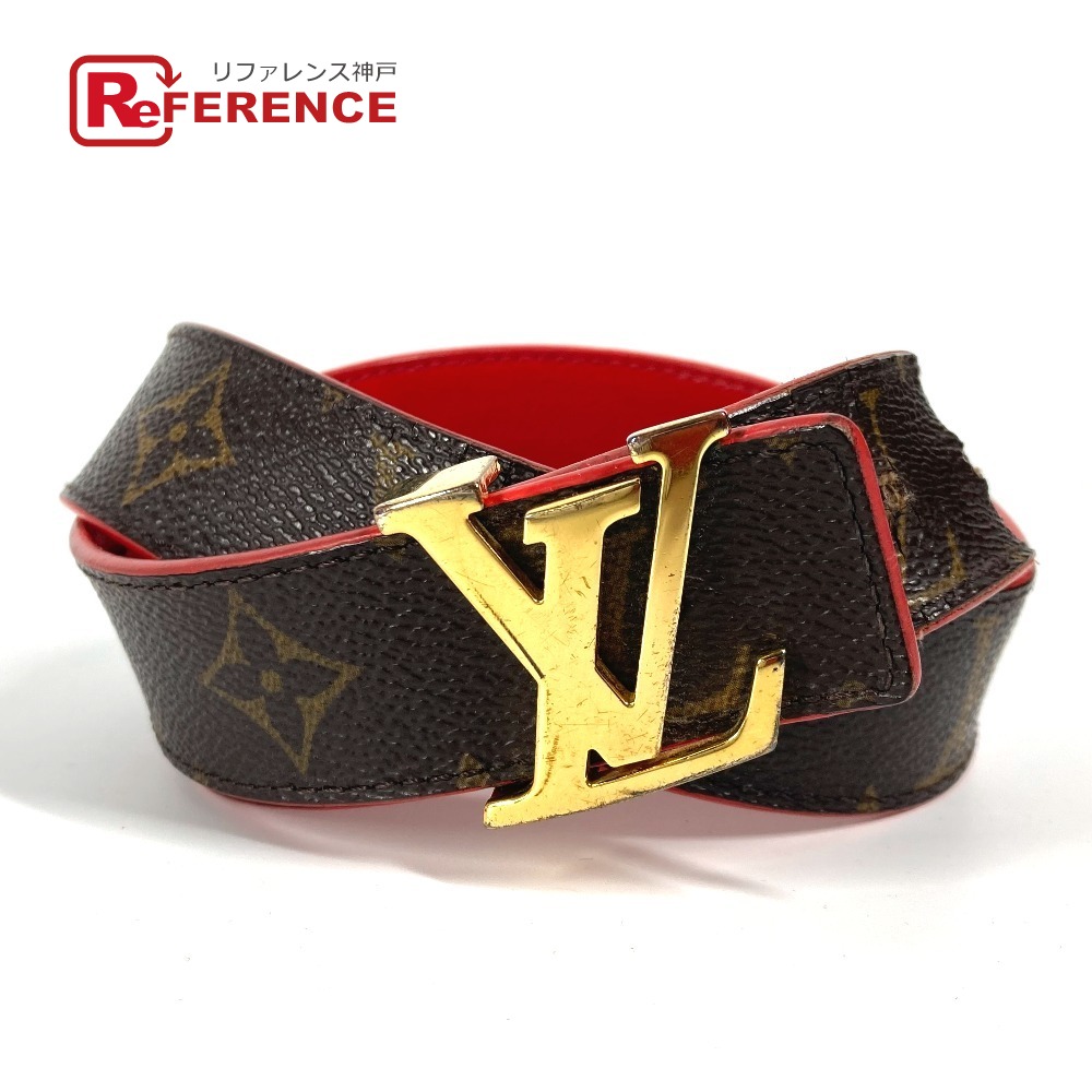 「louis vuitton」現行品 リバーシブルベルト ベルト・LV イニシャル 40MM リバーシブル メンズ | LOUIS